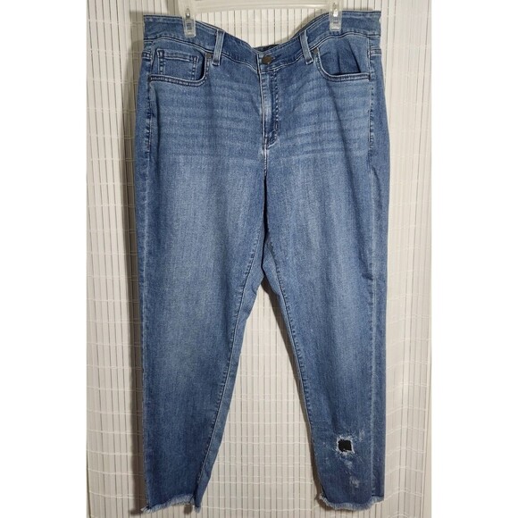 Lane Bryant Skinny Jeans Size 18 Color Blue  B9 - Picture 1 of 12